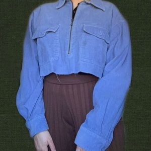 Eddie Bauer Cropped Blouse